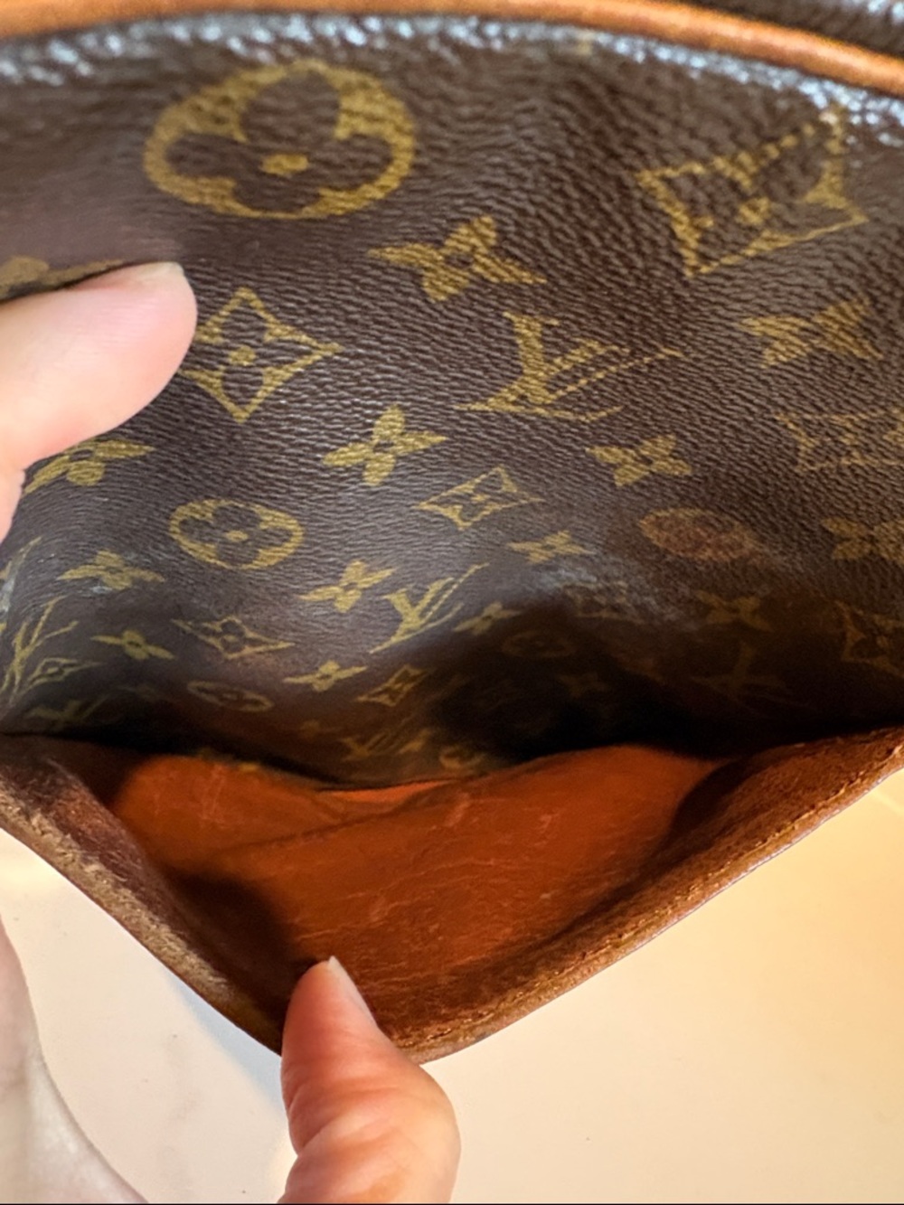 Louis Vuitton MM Danube Monogram Shoulder Bag - Picture 11 of 14